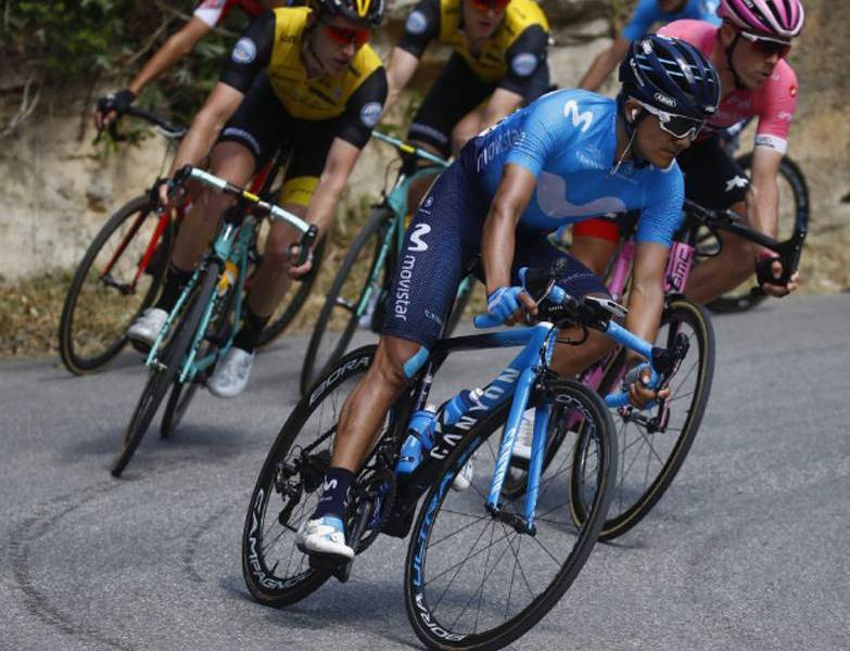 Ciclista ecuatoriano se ubica séptimo en el Giro de Italia