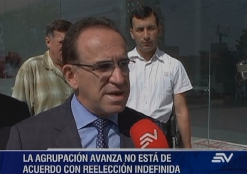 González y su partido Avanza rechazan la reelección indefinida