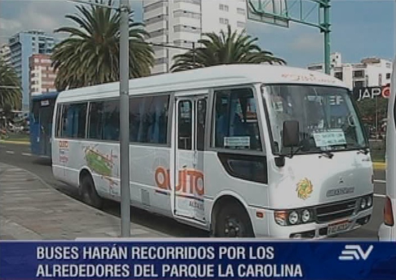 Buses exclusivos para compras navideñas, opción de transporte en Quito