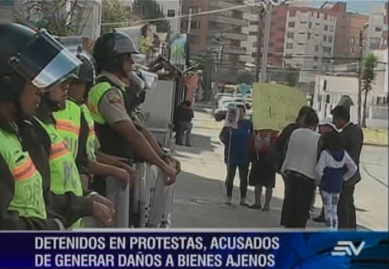 Este jueves se conocerá suerte de 53 detenidos en protestas del Colegio Mejía