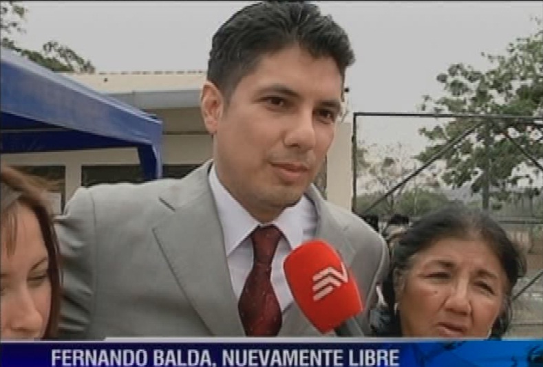 Fernando Balda recupera su libertad tras dos años en prisión