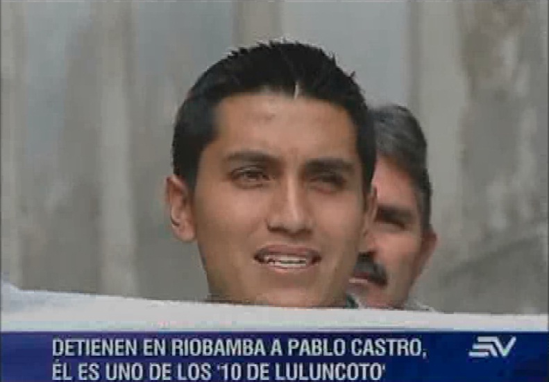 Pablo Castro, uno de los “10 de Luluncoto” fue detenido pese a hábeas corpus