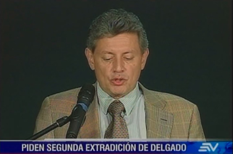 Fiscal Chiriboga pide extradición de Pedro Delgado en el caso Cofiec