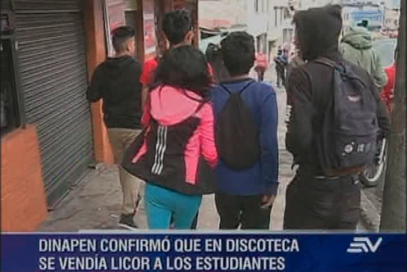 Clausuran discoteca en Quito donde se vendía alcohol a menores de edad
