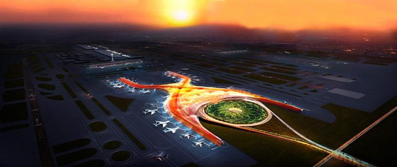 La capital mexicana tendrá un aeropuerto vanguardista y monumental