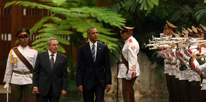 Raúl Castro y Barack Obama se reúnen en La Habana