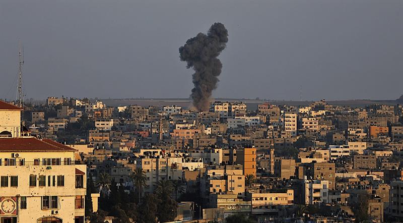 Tres palestinos muertos en bombardeos antes del fin de la tregua