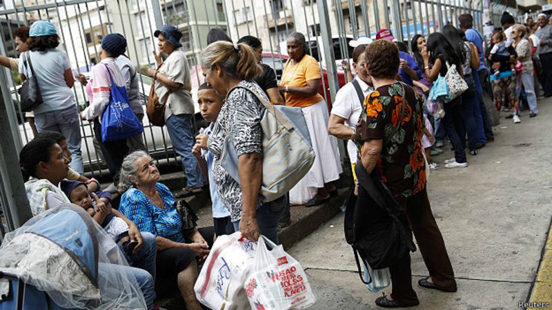 La economía de Venezuela está oficialmente en recesión