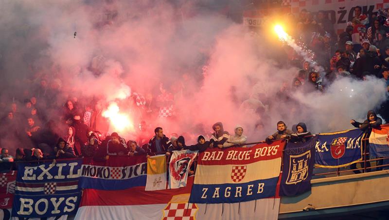 La UEFA abre expediente disciplinario por incidentes en Italia-Croacia