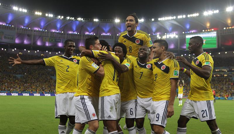 Así llegó Colombia a los cuartos de final del Mundial