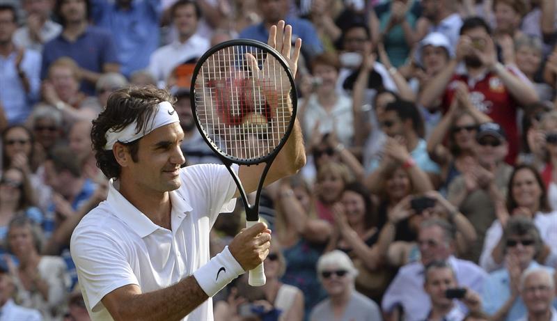 Federer buscará su octavo Wimbledon en la final ante Djokovic
