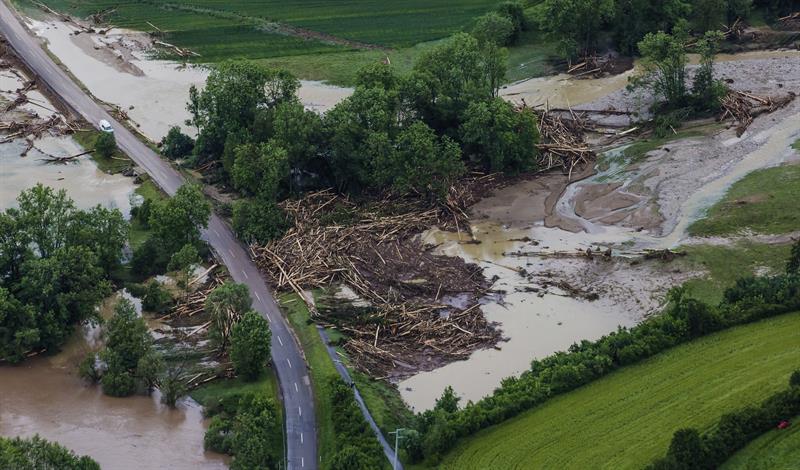 Al menos tres muertos en inundaciones en el sur de Alemania