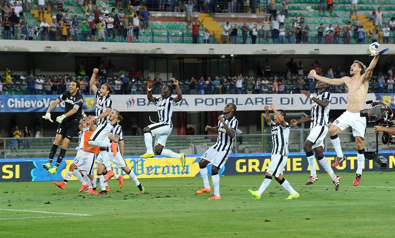 Juventus abre la liga italiana con triunfo 1-0 ante Chievo