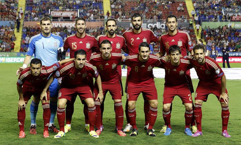 España no marcaba cinco goles desde el 10-0 a Tahití