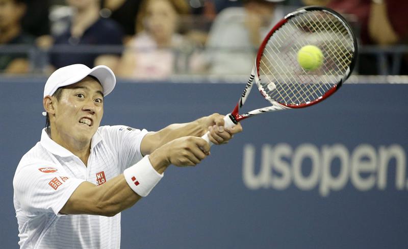 Nishikori pudo con Raonic y se instala en cuartos del US Open