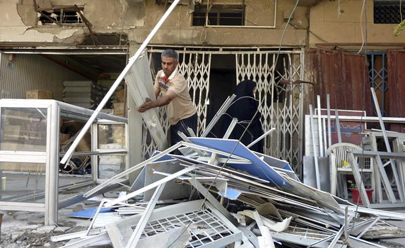 Al menos 49 muertos y 160 heridos en una cadena de atentados en Bagdad