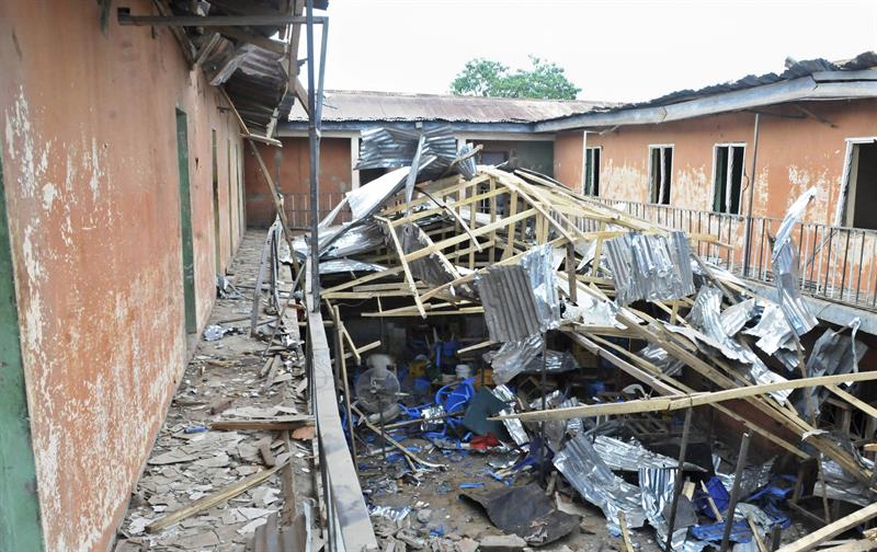 Diez muertos y 14 heridos en una explosión en un burdel en Nigeria