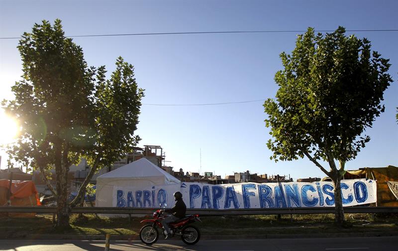 El papa Francisco ya tiene su barrio entre los pobres de Buenos Aires