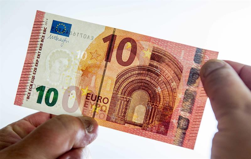 El nuevo billete de 10 euros entra en circulación mañana