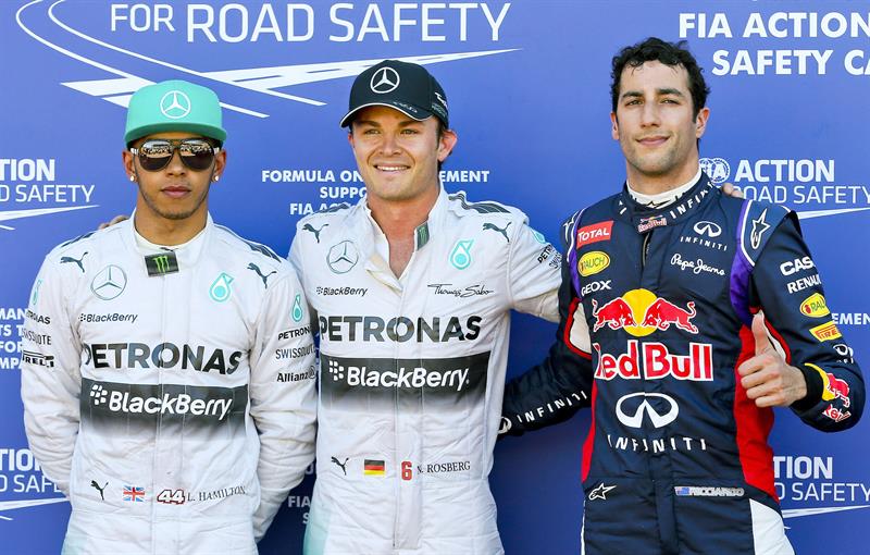 Nico Rosberg (Mercedes) saldrá primero en el GP de Mónaco