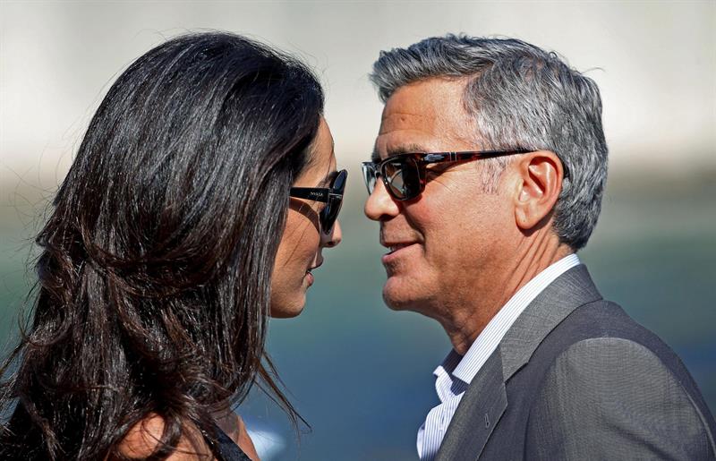 (VIDEO) George Clooney y Amal Alamuddin se casaron en una ceremonia privada