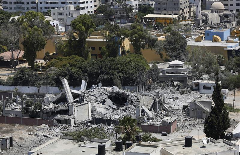 VIDEO En menos de una hora el ejército israelí pulveriza un barrio entero