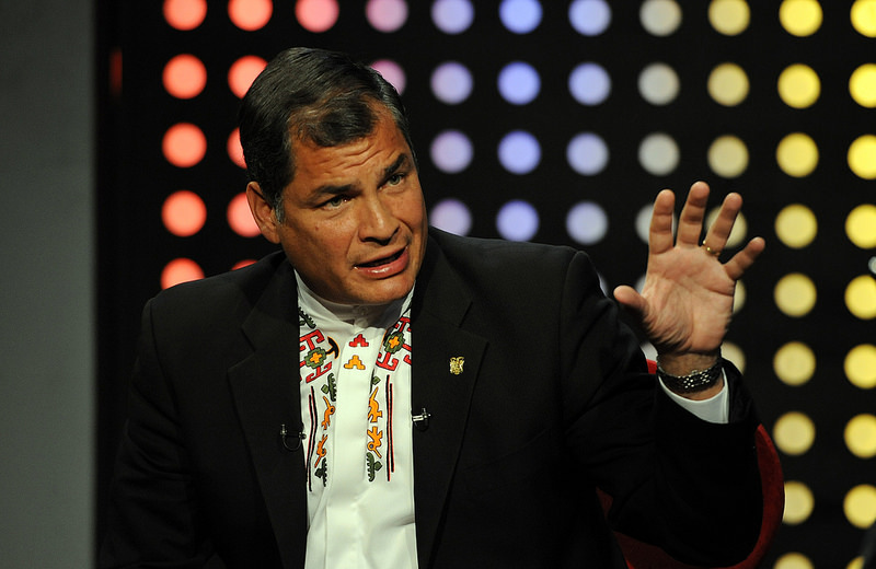 Correa revela conversaciones de Colombia y el ELN en Ecuador