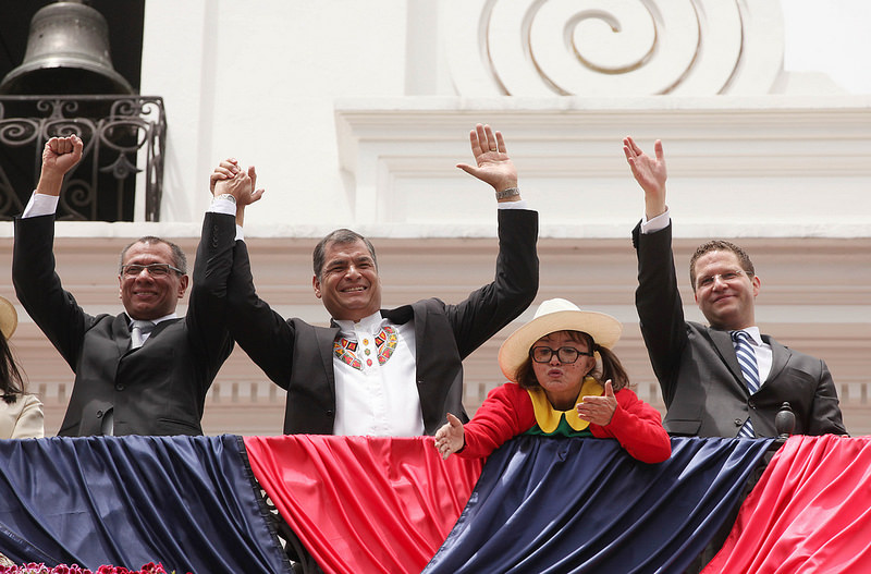 El mes de las fiestas de Quito inició con acercamientos entre Correa y Rodas