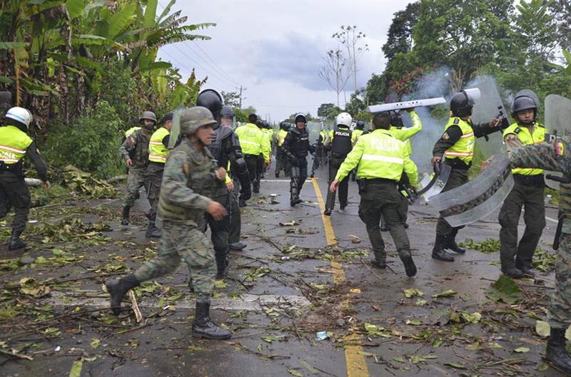 ONU pide a Ecuador investigar violencia en las manifestaciones