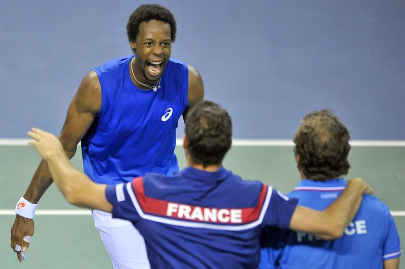 Francia vs República Checa y Suiza vs Italia, en semifinales de la Davis