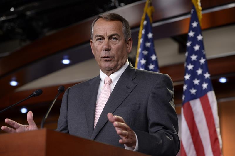 Boehner dice que no dará a Obama un &quot;cheque en blanco&quot; por crisis migratoria
