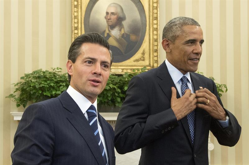 Peña Nieto admite &quot;reto&quot; de seguridad que tiene México y Obama ofrece apoyo