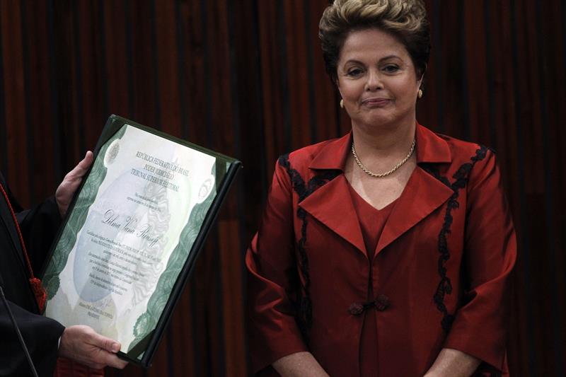 Rousseff quiere perder 13 kilos hasta su segunda investidura