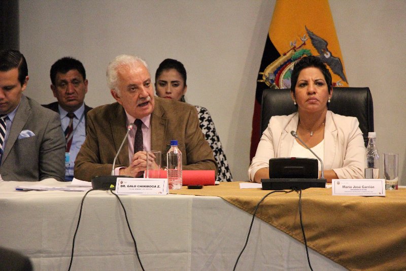 Caso Odebrecht: Galo Chiriboga compareció ante Comisión de Fiscalización de Asamblea