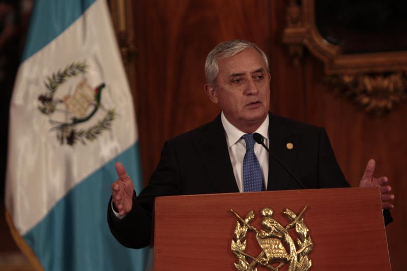 Congreso de Guatemala decidirá si levanta inmunidad a Pérez Molina