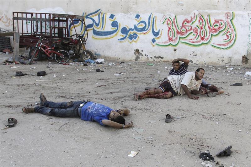 Diecisiete muertos tras un ataque israelí en un mercado de Gaza