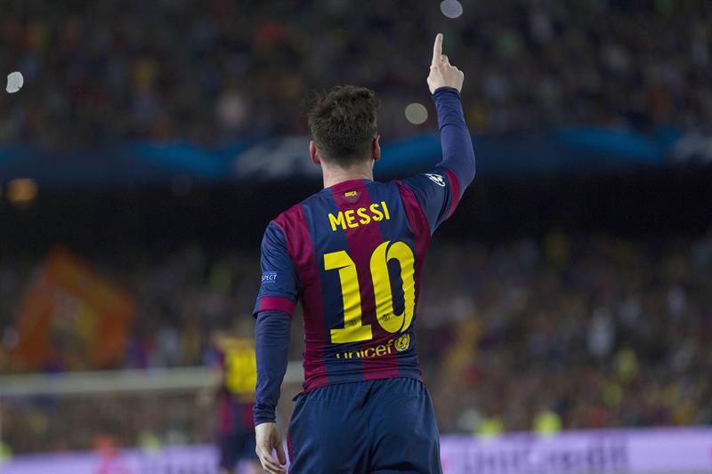 Messi elegido el mejor jugador en Europa de la temporada 2014-15