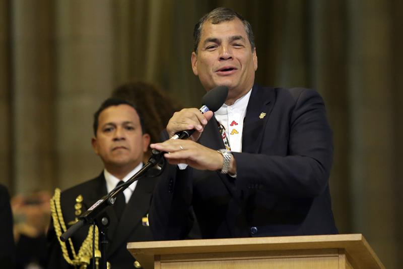 Correa inaugura el pabellón de Ecuador en Expo de Milán