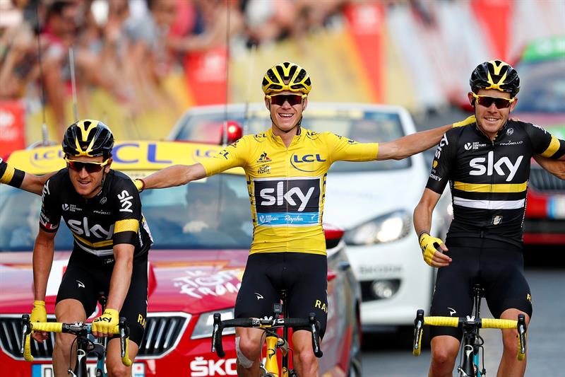 Chris Froome gana por tercera vez el Tour de Francia