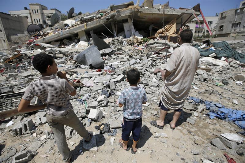 Un 25% de la población de Gaza obligada a abandonar el hogar, según ONU