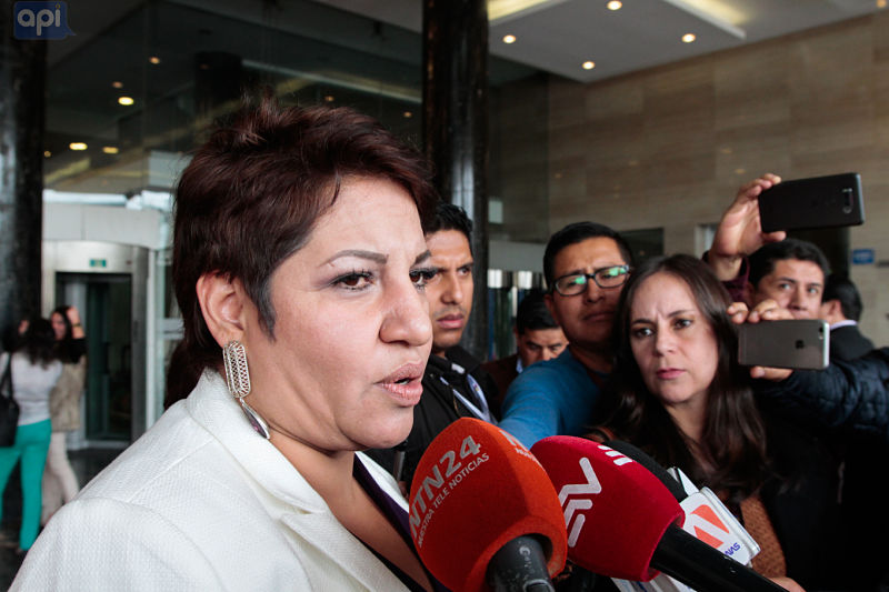 Asambleístas de oposición proponen destitución de María José Carrión