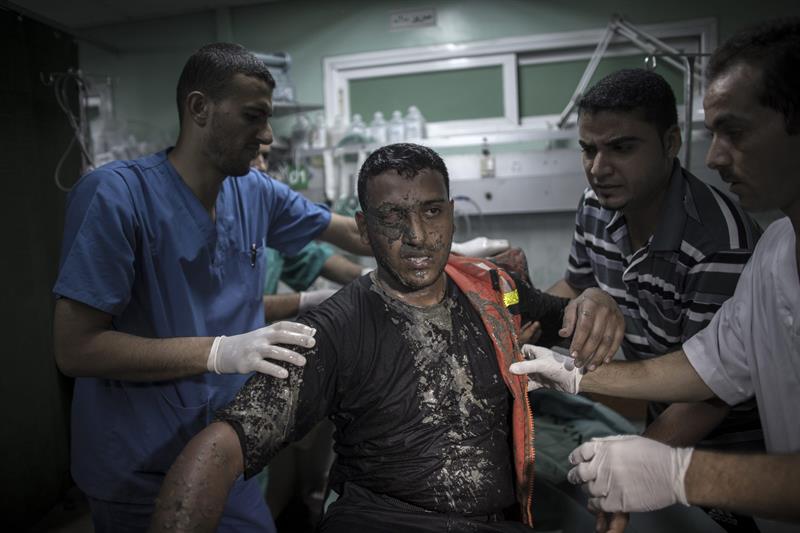 Al menos 100 muertos este martes en la jornada más sangrienta en Gaza