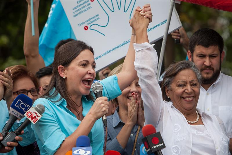 María Corina Machado denuncia rechazo de su candidatura al legislativo