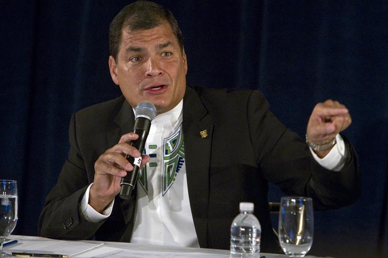 Correa dice en Nueva York que Ecuador logrará ser una potencia turística
