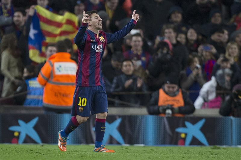 Messi decide a cinco minutos del final