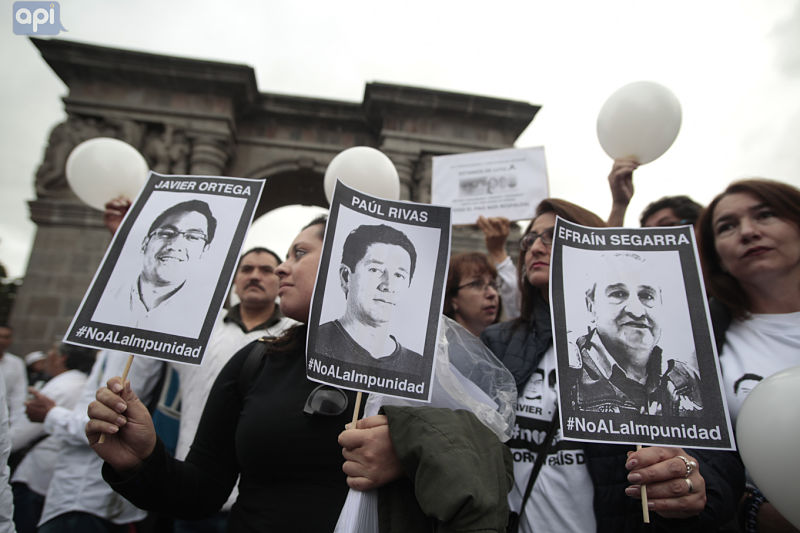 Colombia confirma que cuerpos encontrados son de periodistas asesinados
