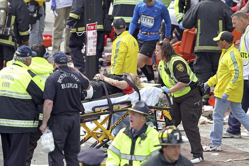 Número de heridos en Boston sube a 176, de ellos 17 en estado crítico