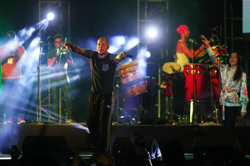 Calle 13 pidió defender la selva ecuatoriana durante concierto
