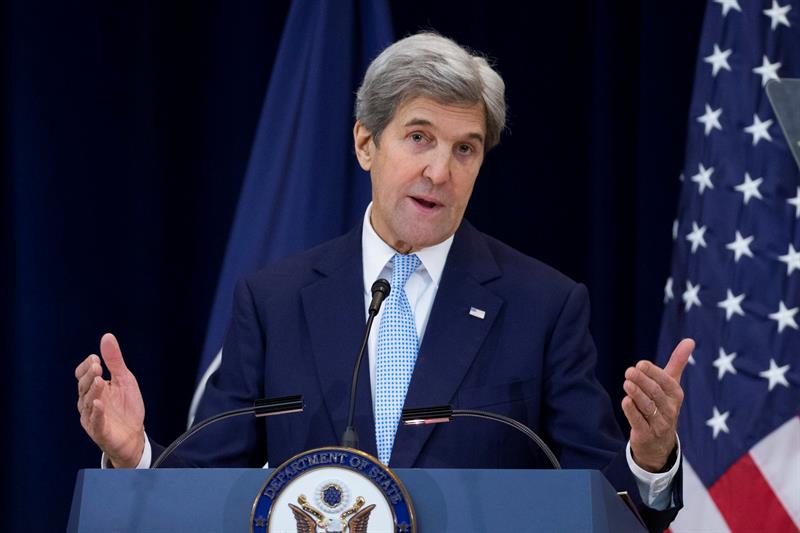 Kerry defiende el principio de 2 Estados como única solución en Oriente Medio