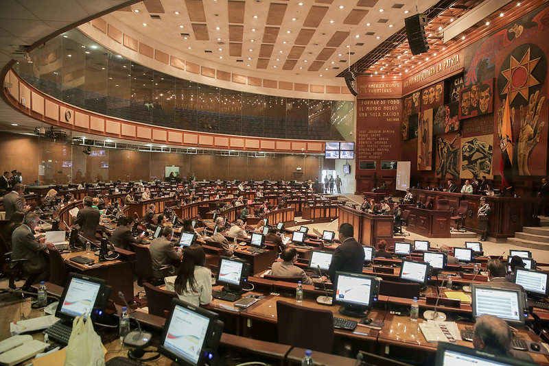 Asamblea recibe resolución de Corte Constitucional sobre juicio a Glas